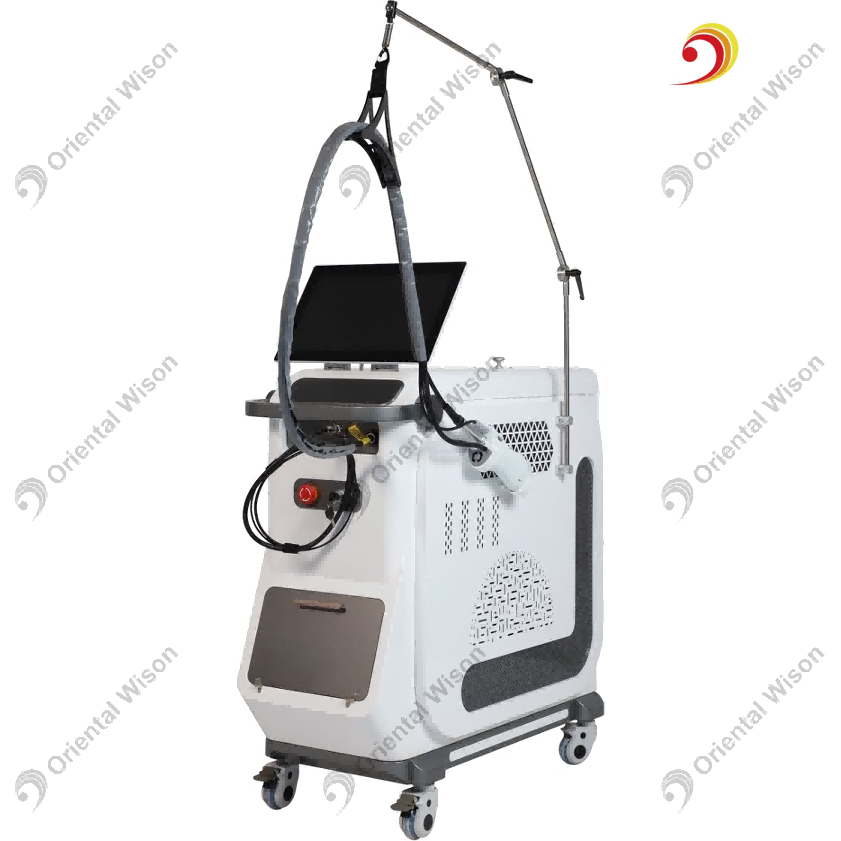 Laserowe usuwanie włosów aleksandrytowych 755 nm Laser kosmetyczny o długim impulsie 1064 nm Laser kosmetyczny