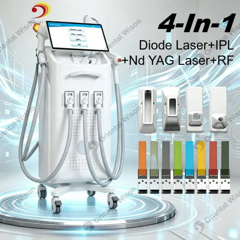 Laser diodowy IPL YAG Laser RF