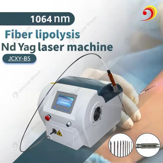 JCXY-B5 1064nm Nd Yag Laserowa lipoliza Chirurgiczna maszyna wyszczuplająca